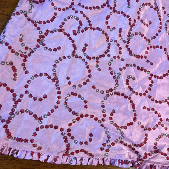 Victoria's Secret Angels Pink and Red Roses Cami
Slip Dress Size Large - Picture 2 of 8